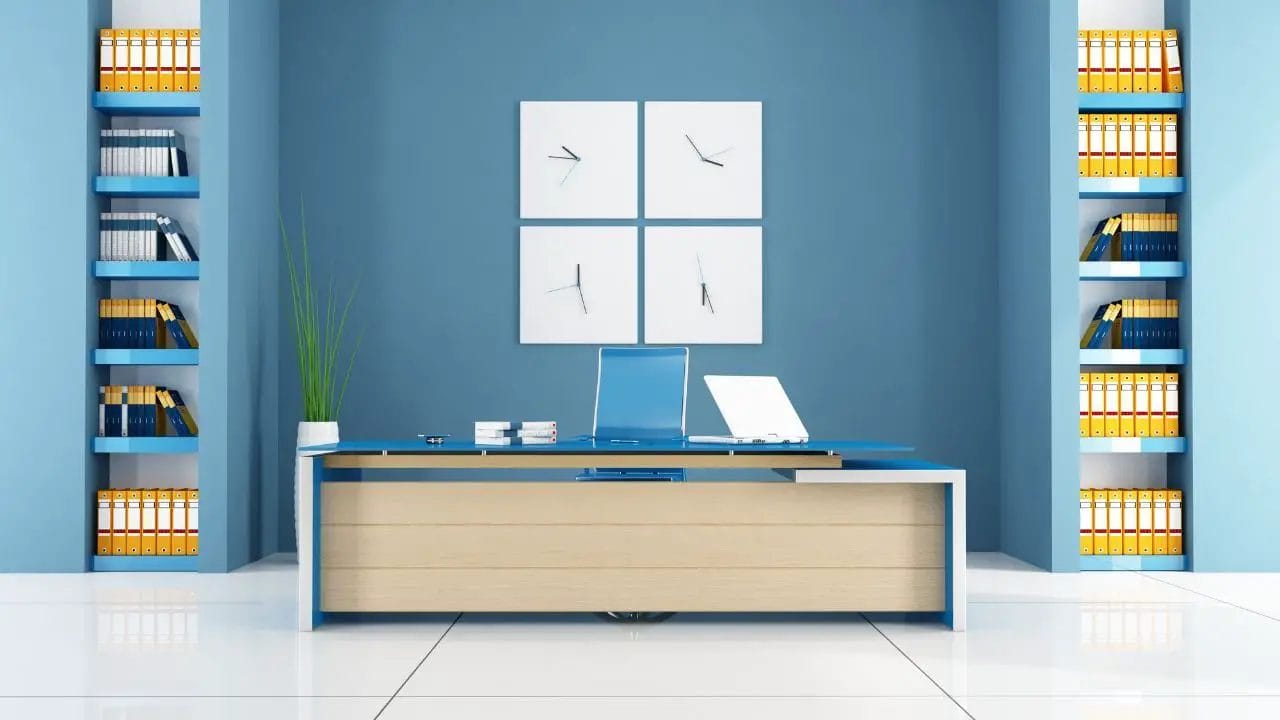 Is Blue A Good Color For Home Office?